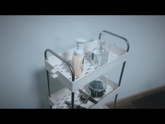 Lagerwagen mit feststellbaren Rädern