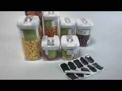 7 Stück luftdichte Aufbewahrungsbehälter für Lebensmittel