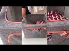 Haushalts-Aufbewahrungsbehälter aus Stoff