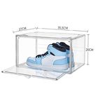 Transparente stapelbare Schuh-PlastikMagazin-Acrylfach-Art