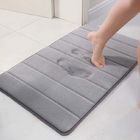 Shaggy Memory Foam Non Slip-Toiletten-Bad Mat Quick Drying