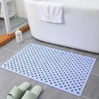 Kiesel-Entwurfs-Massage-blaue Silikon-Dusche Mat Anti Bacterial