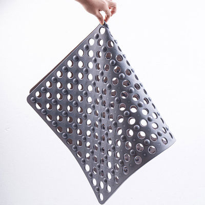 Qualität Bakterielles Antibeleg-Antibad Mat With Suction Cups Drain weg von den Löchern Fabrik